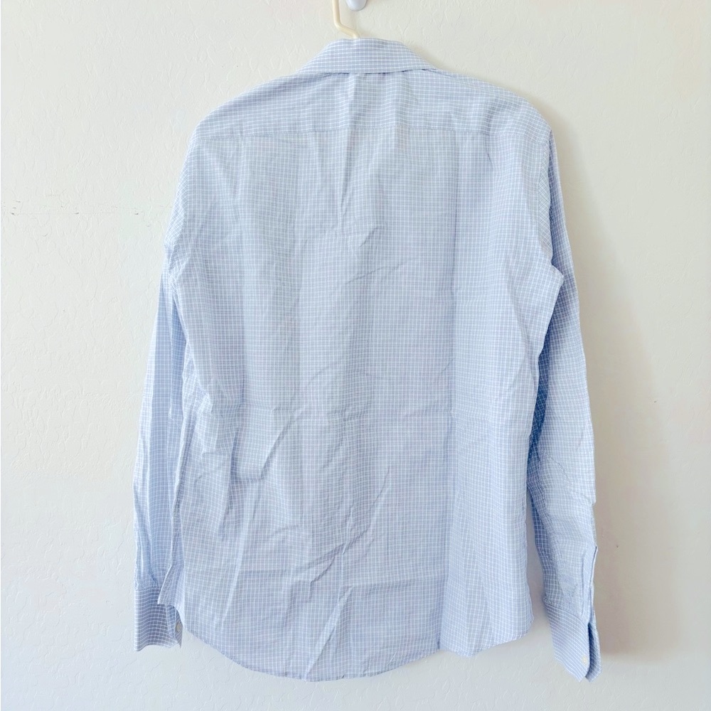 Valentino Roma Men's Blue Checkered Shirt - Picture 2 of 5